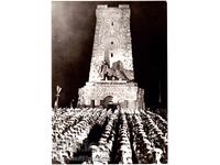 LARGE OLD PHOTO SHIPKA MONUMENT SOLDIERS IN LINE D479