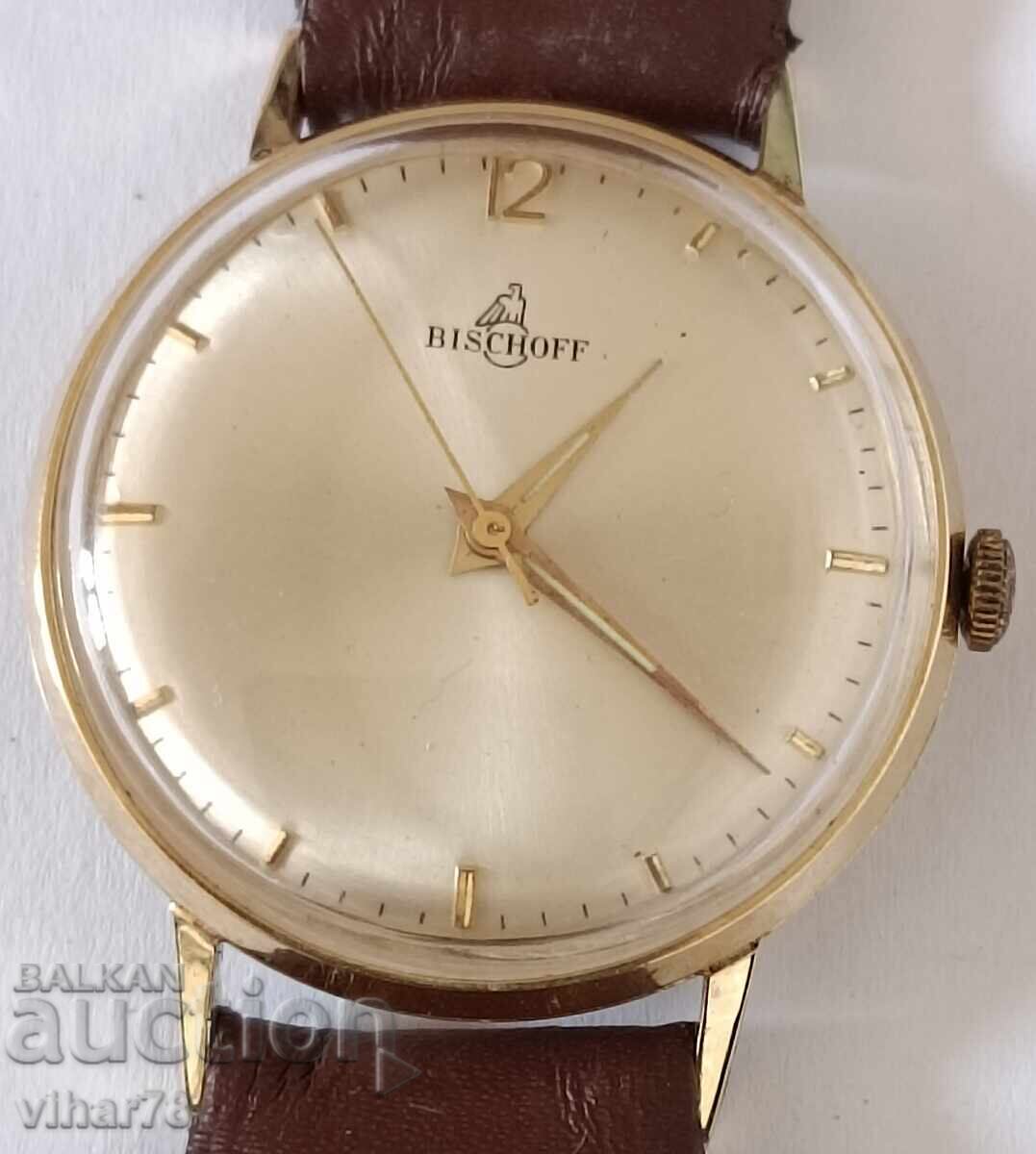 RARE GOLD WATCH-Bischoff with price 1599.99 BGN | € 818.06 RARE GOLD WATCH-Bischoff with price 1599.99 BGN | € 818.06