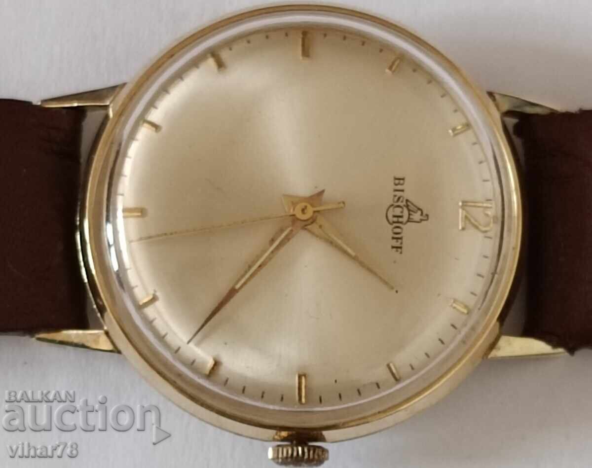 Auction RARE GOLD WATCH-Bischoff Auction RARE GOLD WATCH-Bischoff