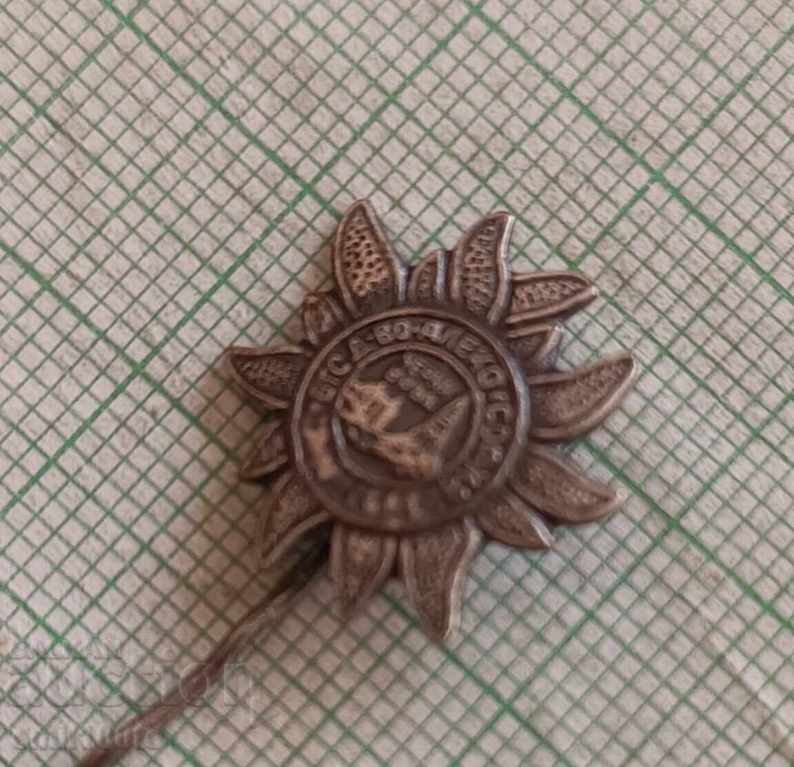 Badge - Aleko Sofia Tourist Association Cherni Vrah BTS with price 2.00 BGN | € 1.02 Badge - Aleko Sofia Tourist Association Cherni Vrah BTS with price 2.00 BGN | € 1.02