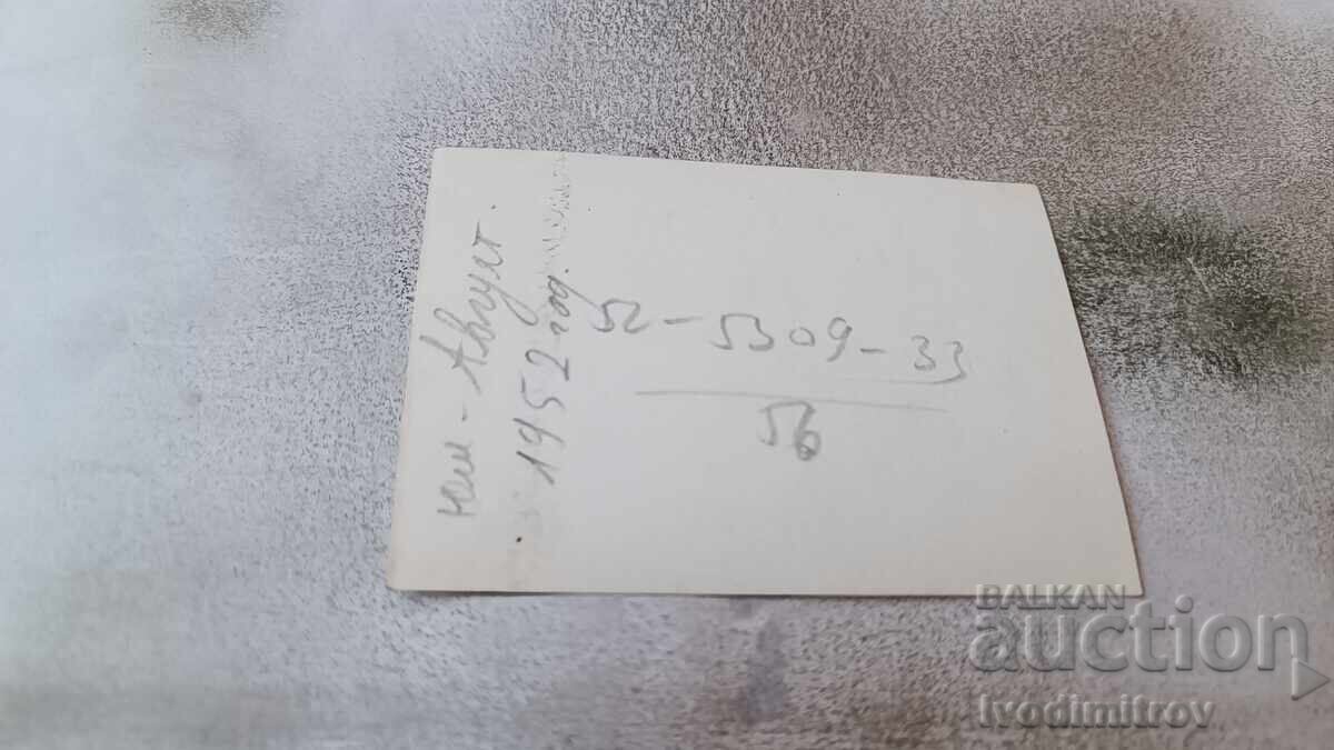 Photo Three young men on a tennis court 1952 with price 1.45 BGN | € 0.74 Photo Three young men on a tennis court 1952 with price 1.45 BGN | € 0.74