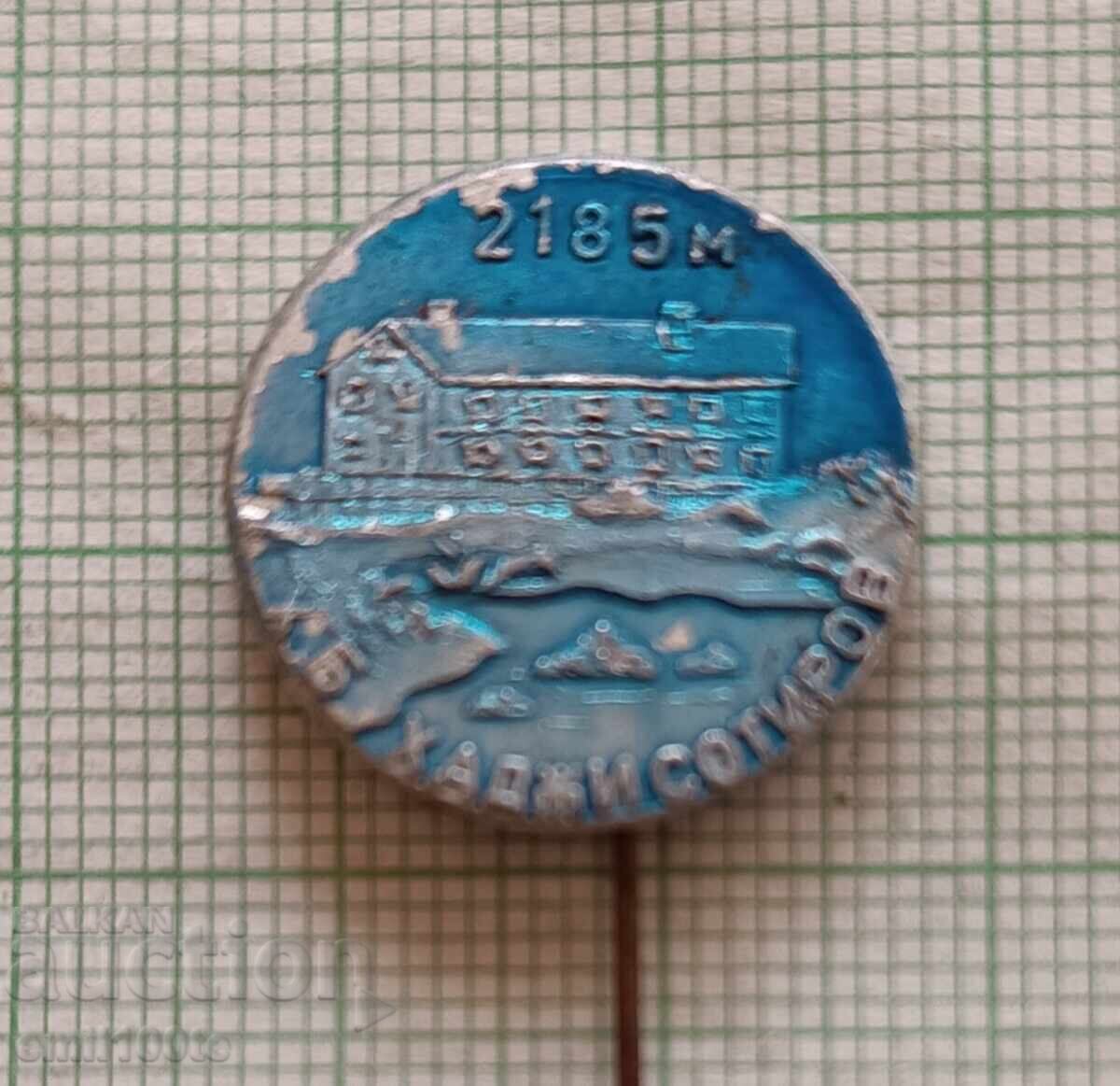 Badge - Boris Hadjisotirov hut Badge - Boris Hadjisotirov hut