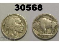 USA 5 cents 1923 Buffalo nickel