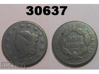 US 1 cent 1828