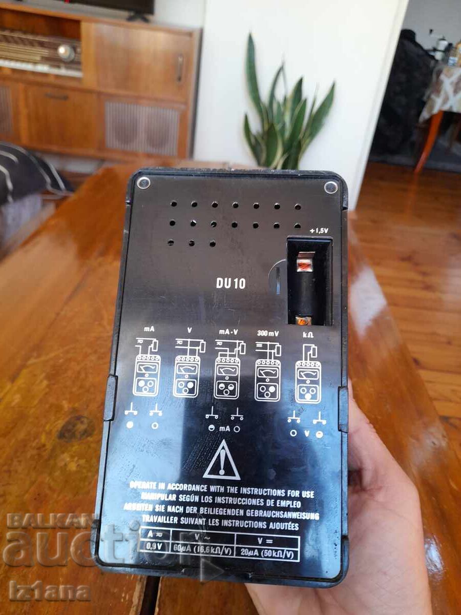 Old multimeter DU 10 - 5 Old multimeter DU 10 - 5
