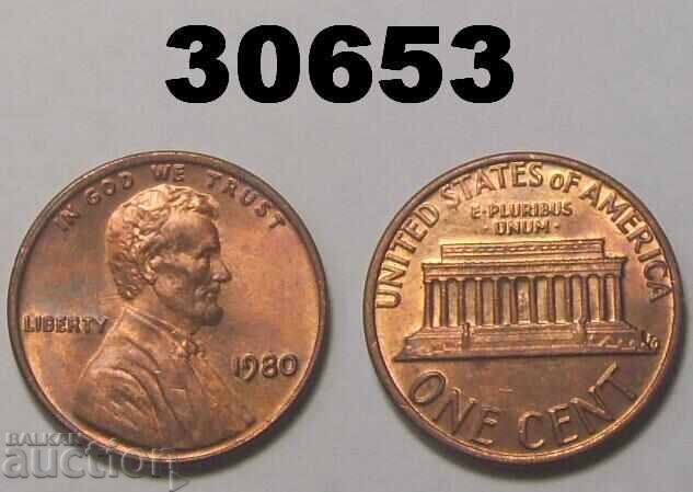 USA 1 cent 1980 UNC USA 1 cent 1980 UNC
