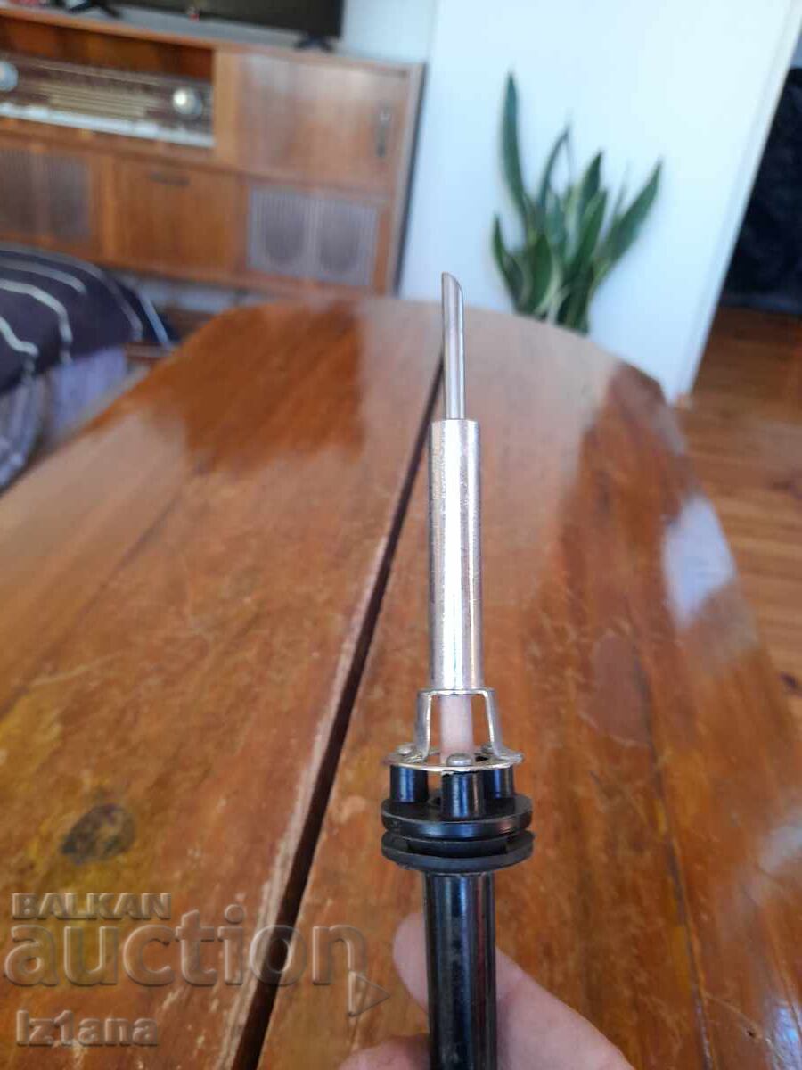 Old soldering iron with price 32.00 BGN | € 16.36 Old soldering iron with price 32.00 BGN | € 16.36