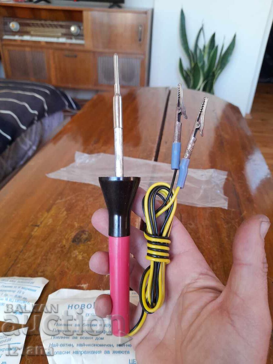 Old soldering iron 12V - 5 Old soldering iron 12V - 5