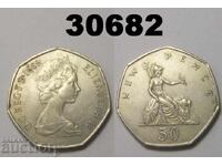 Great Britain 50 pence 1969