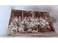 Photo of Dobroveni Schoolgirls with their teacher 1916