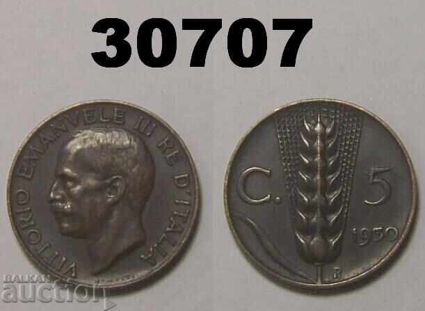 Италия 5 центесими 1930 Италия 5 центесими 1930