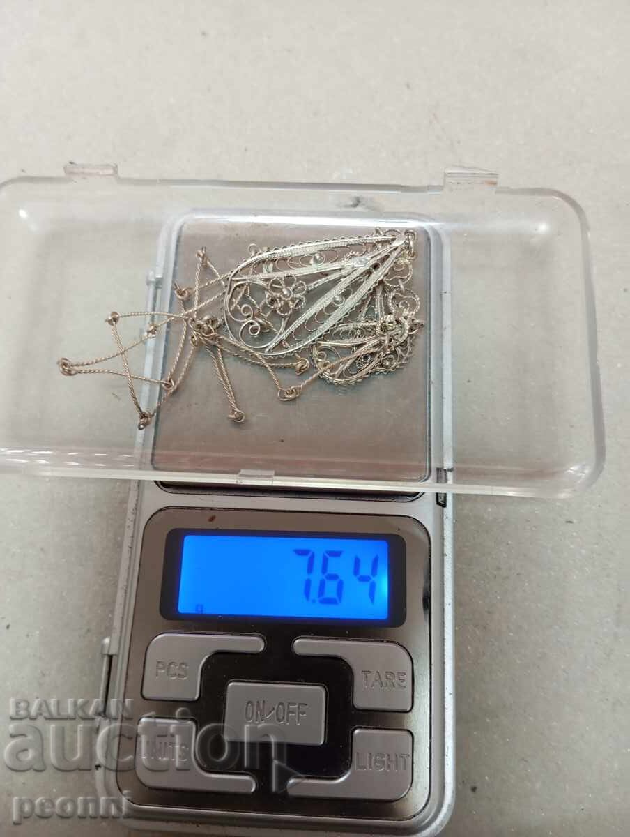Много красиво сребърно филигранно колие - 7 Много красиво сребърно филигранно колие - 7