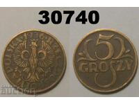 Polonia 5 groszy 1936