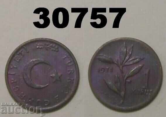 Turkey 1 kuruş 1971 Turkey 1 kuruş 1971
