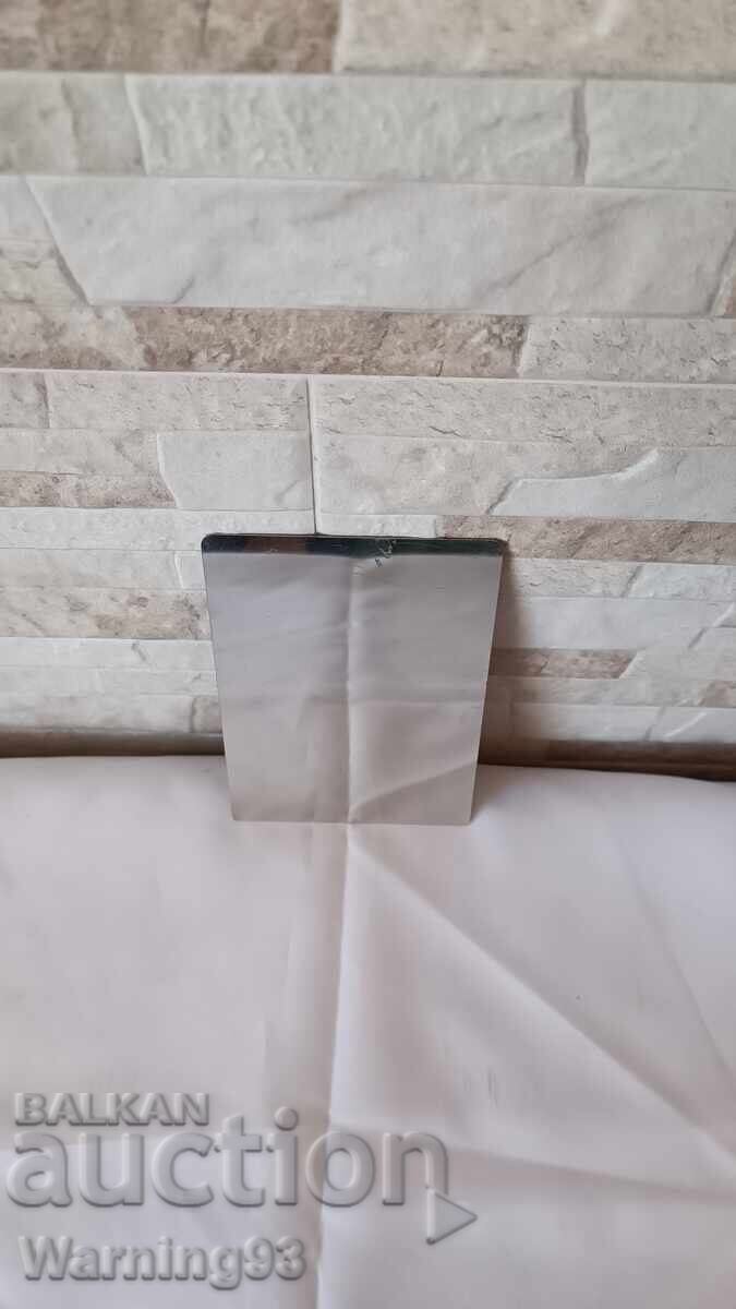 Stainless steel sign - "No Smoking" -15/10cm - 5