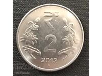 India. 2 rupees 2012