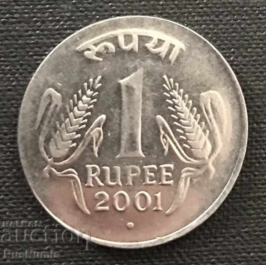 India. 1 rupee 2001. India. 1 rupee 2001.