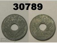 Franta 10 centimes 1941