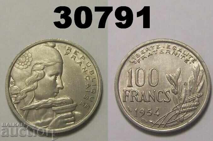 France 100 francs 1954 B France 100 francs 1954 B