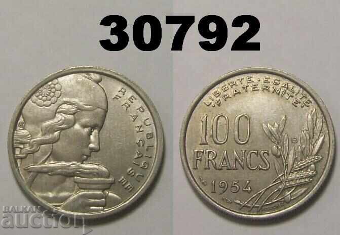 France 100 francs 1954 B France 100 francs 1954 B