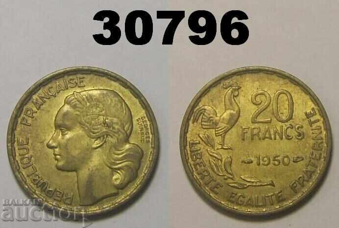 France 20 francs 1950