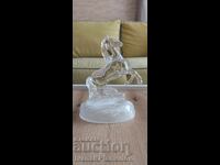 Glass figurine for collectors