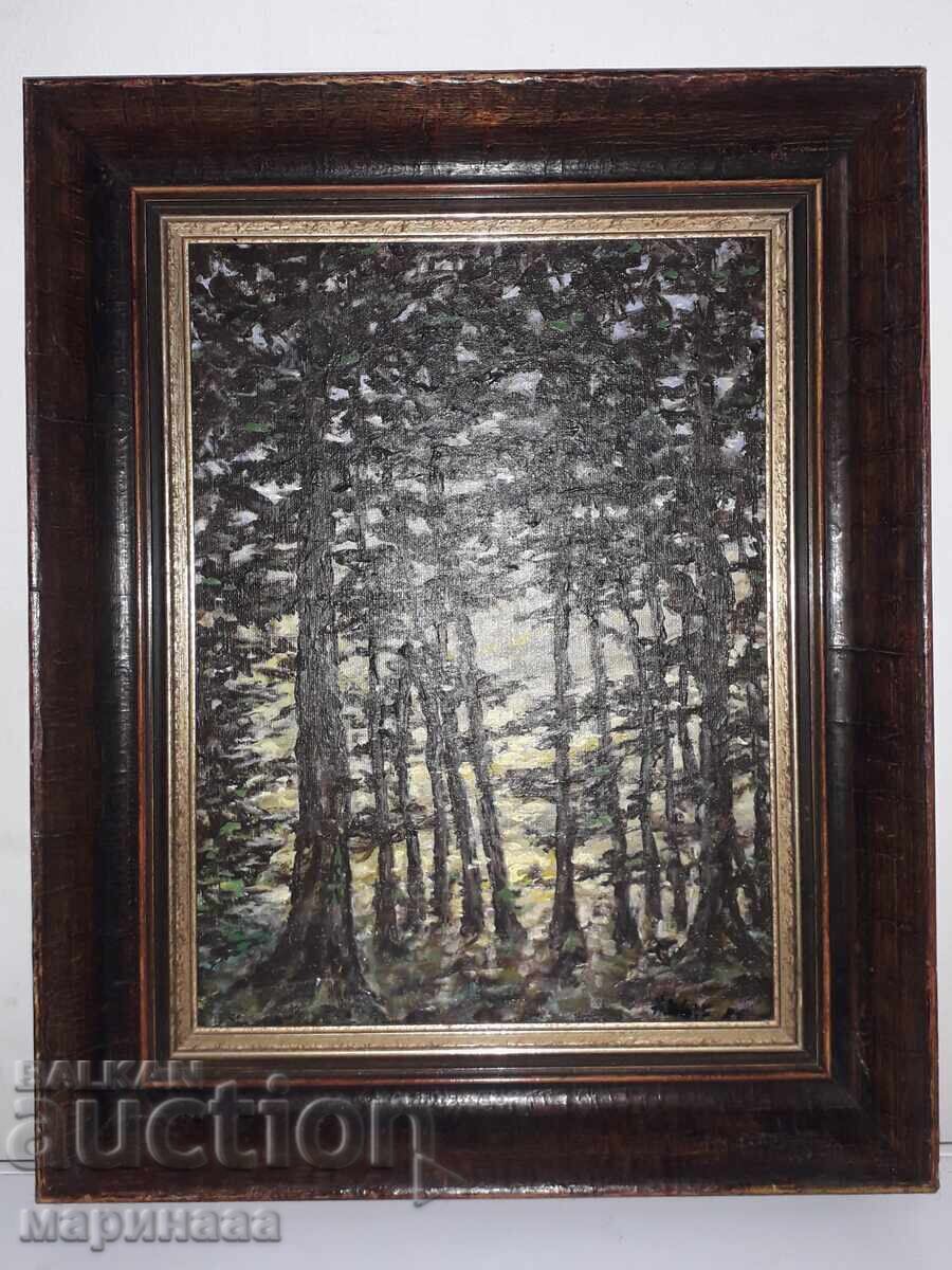 Delivery of HEINZ WOLF. ''FOREST LANDSCAPE'' Delivery of HEINZ WOLF. ''FOREST LANDSCAPE''