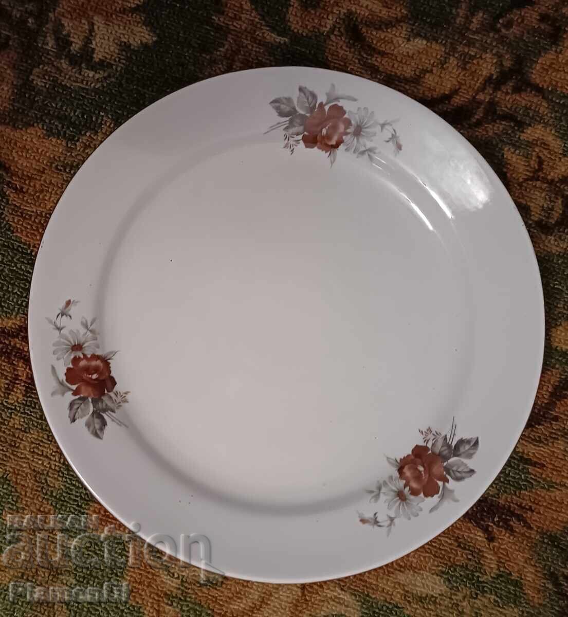 Porcelain, plateau plate.