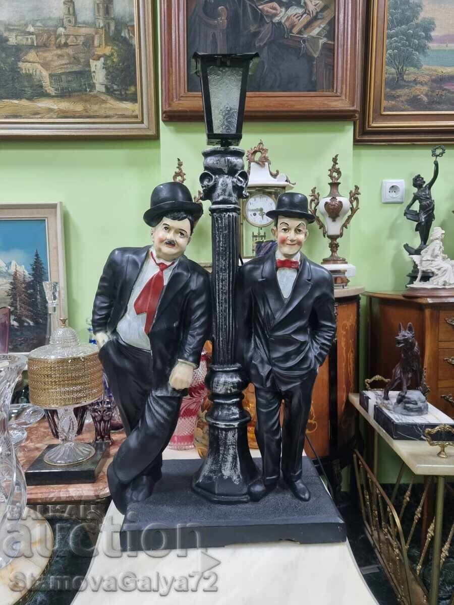 Lampă mare de statuetă cu figuri antice - 5 Lampă mare de statuetă cu figuri antice - 5