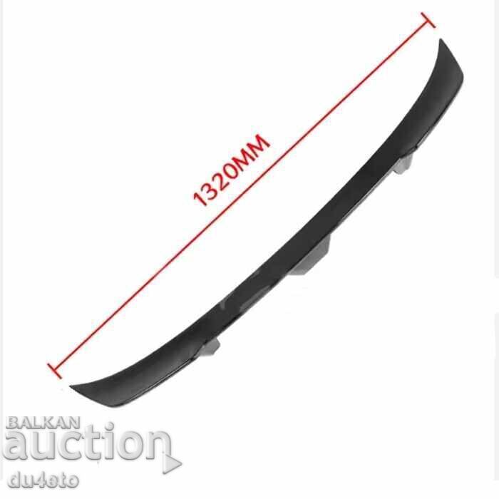 Trunk or roof spoiler, anti-wing black 132 cm x 7 cm. with price 65.00 BGN | € 33.23 Trunk or roof spoiler, anti-wing black 132 cm x 7 cm. with price 65.00 BGN | € 33.23