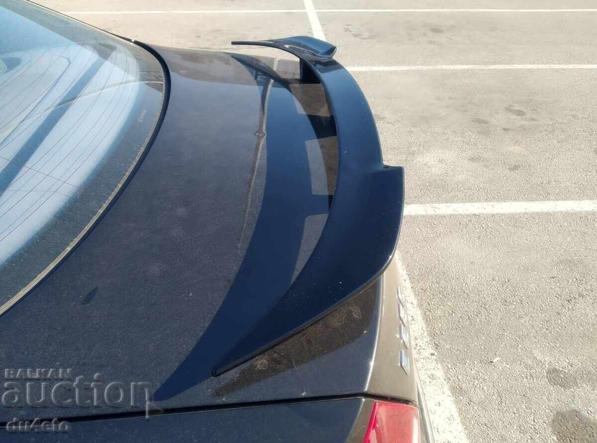Spoiler pentru portbagaj sau acoperiș, aripă neagră 132 cm x 7 cm. - 5