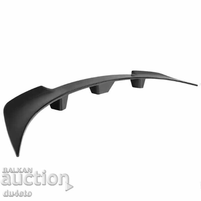 Trunk or roof spoiler, anti-wing black 132 cm x 7 cm. Trunk or roof spoiler, anti-wing black 132 cm x 7 cm.