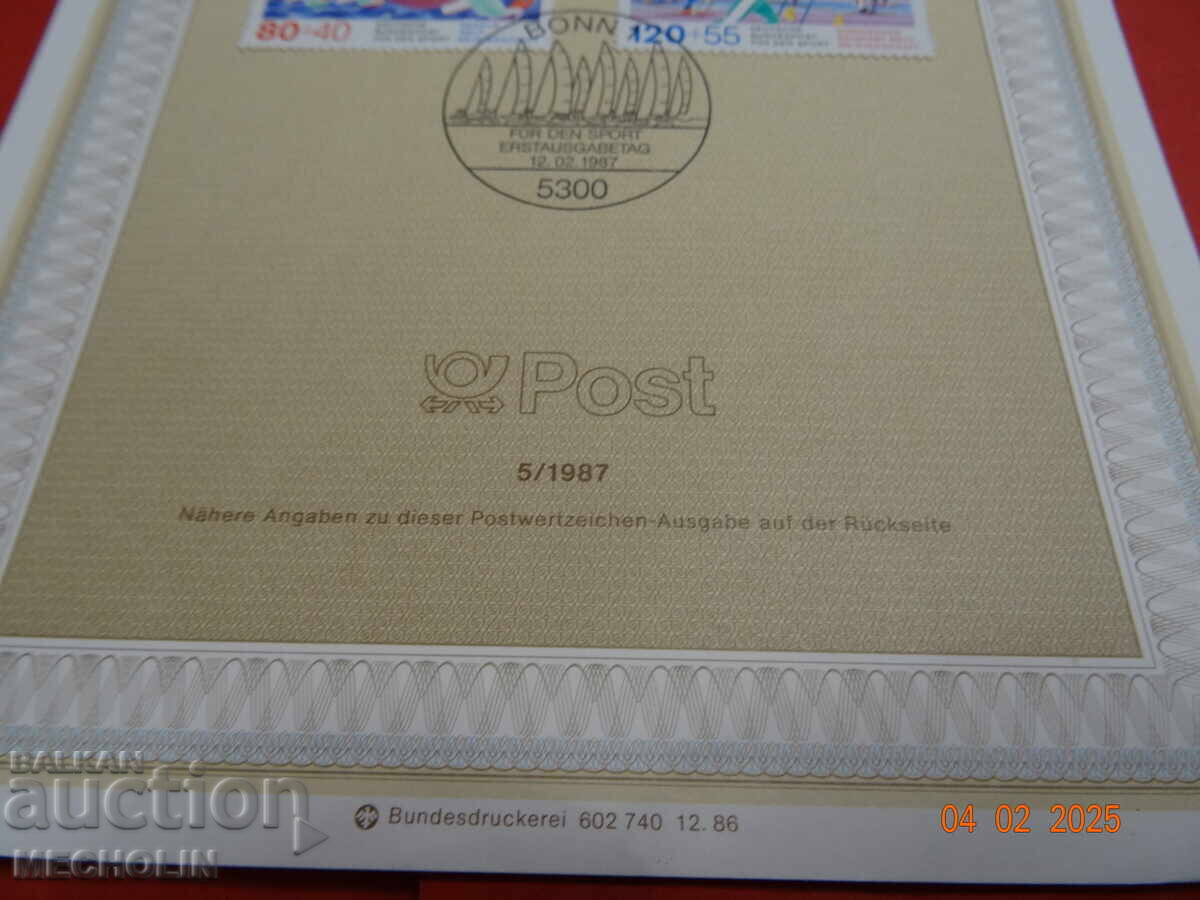 Аукцион НЕМСКИ МАРКИ 1987 Г Аукцион НЕМСКИ МАРКИ 1987 Г