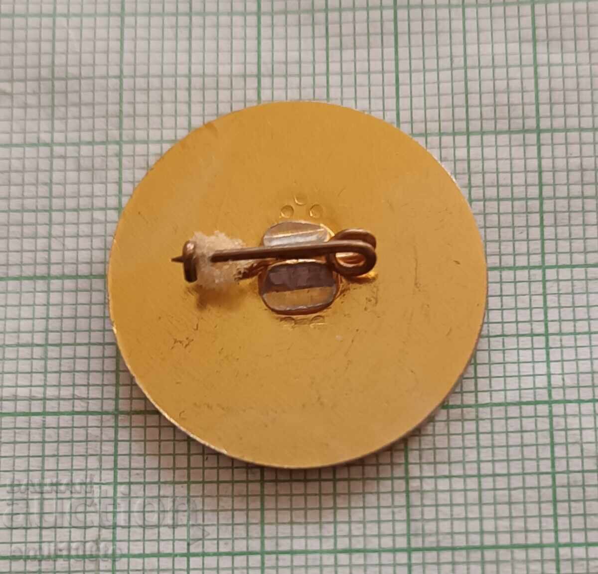 Delivery of Badge - Summer Spartakiad of the Friendly Armies Bulgaria 89 Delivery of Badge - Summer Spartakiad of the Friendly Armies Bulgaria 89