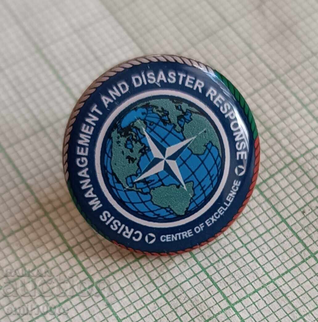 Badge - NATO Crisis Management and Disaster Response with price 12.00 BGN | € 6.14 Badge - NATO Crisis Management and Disaster Response with price 12.00 BGN | € 6.14