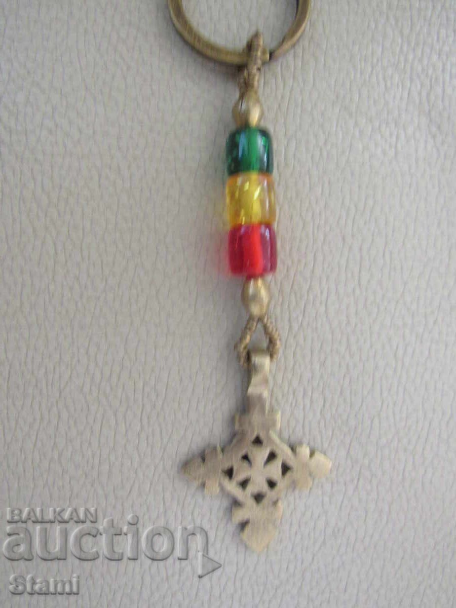 Delivery of Keychain from Ethiopia, Africa Delivery of Keychain from Ethiopia, Africa