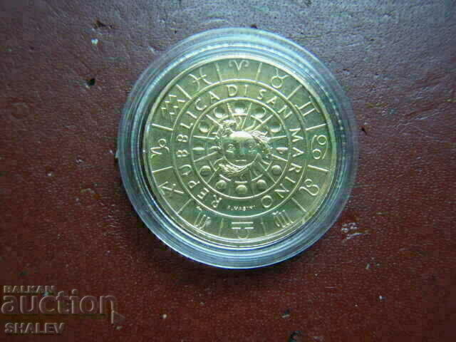5 Euro 2021 San Marino "Pisces" - Unc (zodiac - fish) - 5