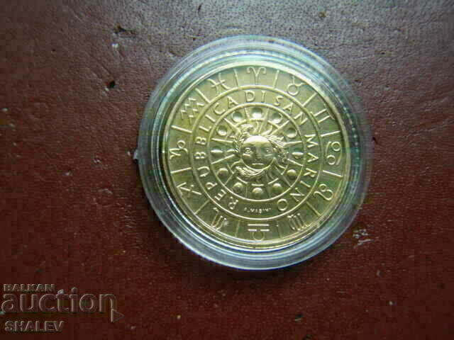 5 Euro 2021 San Marino "Pisces" - Unc (zodiac - fish) - 6