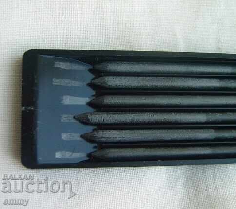 Graphite pencils - 4B, 6 pieces in a box, BOHEMIA WORKS, Czech Republic with price 8.00 BGN | € 4.09 Graphite pencils - 4B, 6 pieces in a box, BOHEMIA WORKS, Czech Republic with price 8.00 BGN | € 4.09