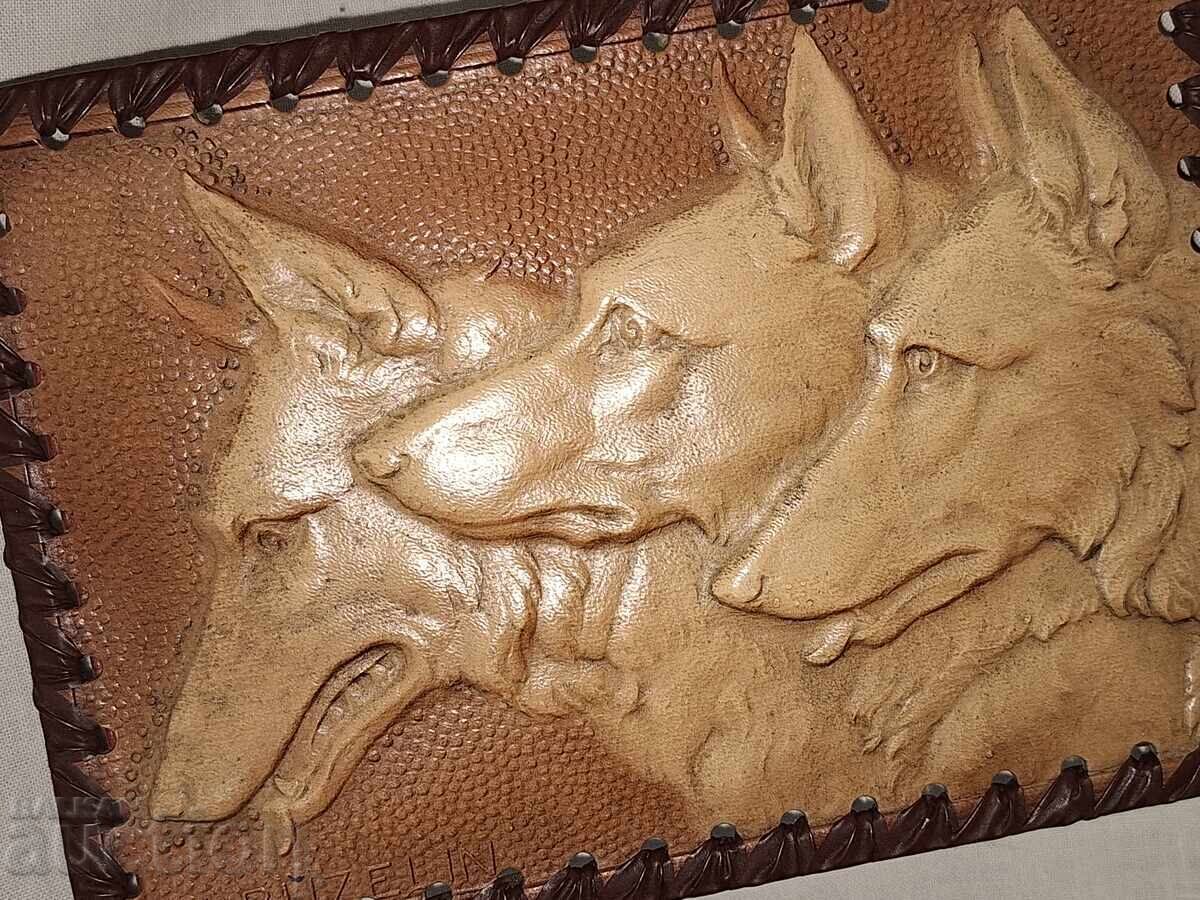 Δημοπρασία Παλιό δερμάτινο κουτί Δημοπρασία Παλιό δερμάτινο κουτί