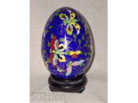 Old egg cloisonné