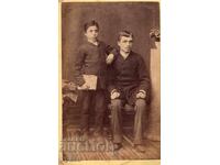 СТАРА ФОТОГРАФИЯ - КАРТОН - НАГЕЛ - ТУЛЧА - М2960