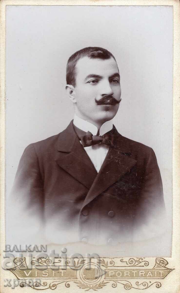 СТАРА ФОТОГРАФИЯ - КАРТОН - ТОДОР ФАКИРОВ - СОФИЯ - М2988