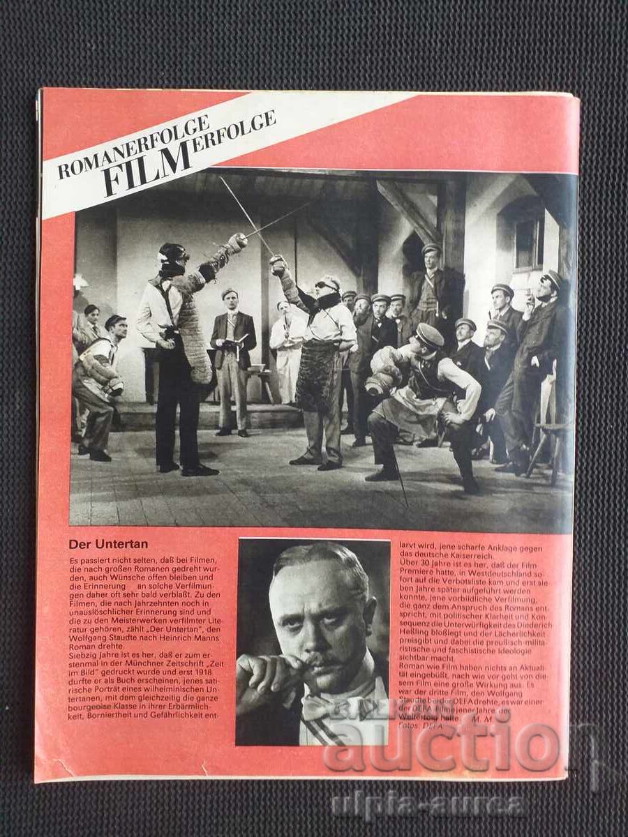 Delivery of 1984 Filmspiegel Poster CINEMA