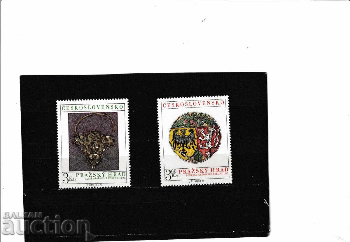 Czechoslovakia 1975 Art Mi№2291/2 clean Czechoslovakia 1975 Art Mi№2291/2 clean