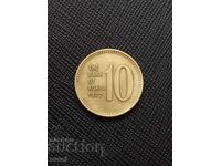 Южна Корея, 10 вон 1972 г.