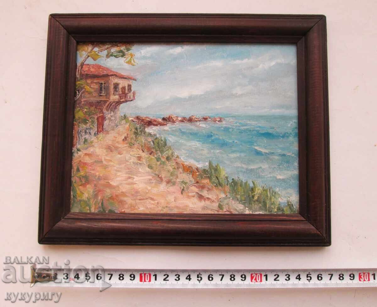 Painting seascape old Ahtopol - 6 Painting seascape old Ahtopol - 6