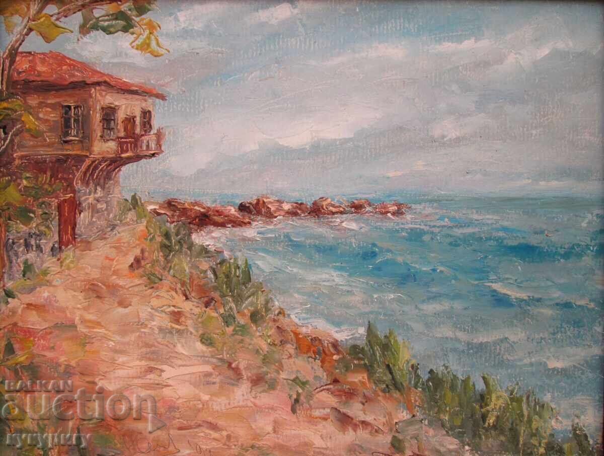 Painting seascape old Ahtopol - 7 Painting seascape old Ahtopol - 7