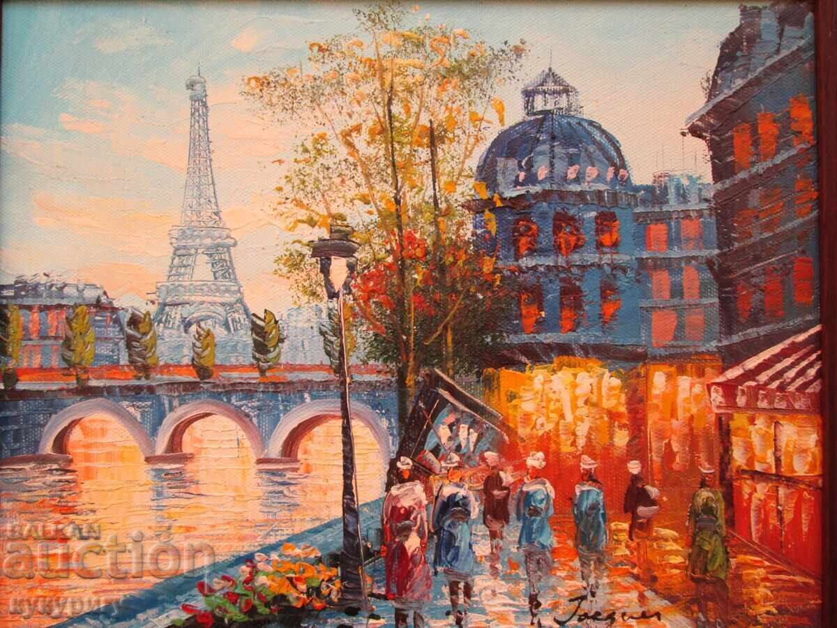 French painting cityscape painting from Paris - 6