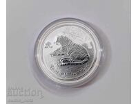 Lunar 1 oz. silver Year of the Tiger 2010 Start from 1 cent.